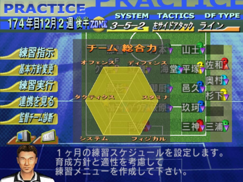 サカつく2002グラフMAX